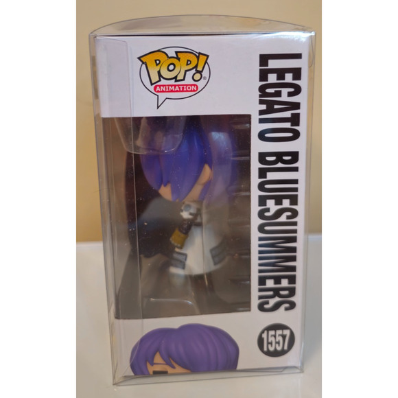 Funko POP! Animation - Trigun - LEGATO BLUESUMMERS #1557- Brand NEW + Protector - Picture 2 of 4